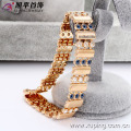 72775 Xuping guang zhou luxury artificial heavy copper chain link wrist polished 18k gold bracelet